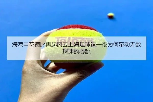 海港申花德比再起风云上海足球这一夜为何牵动无数球迷的心跳